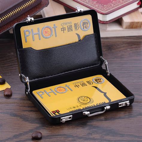 unique business card case.